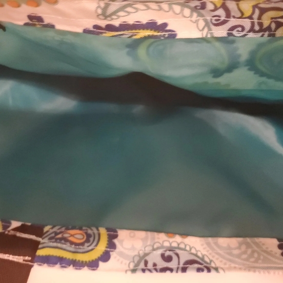 New Tote bag w/Pockets/Lined 11x16" lightweight Polyester - Picture 2 of 2